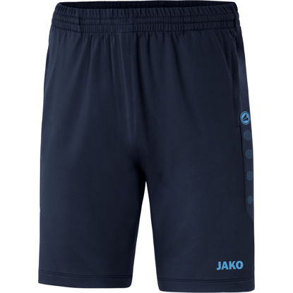 Afbeeldingen van Trainingshort premium marine/hemelsblauw